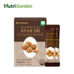 NutriGarden Extra Virgin Organic Walnut Oil 100 Cold Pressed Italian Plant Based Omega Stick 14 Pouches _ Made in Korea